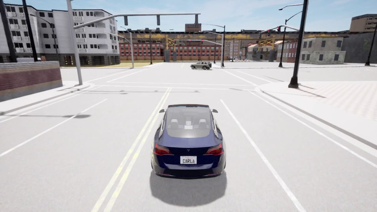 Night city simulation